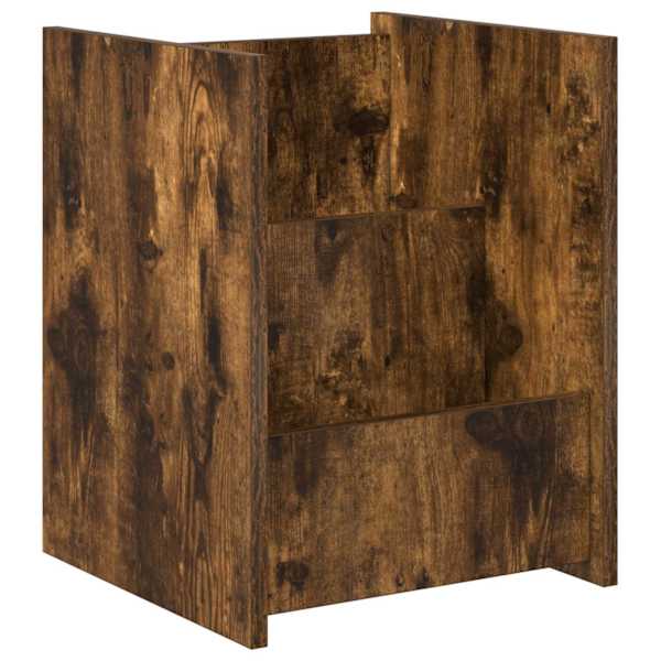 Ajakirja riiul Suitsetatud tamm 35 × 35 × 45 cm Tehispuit