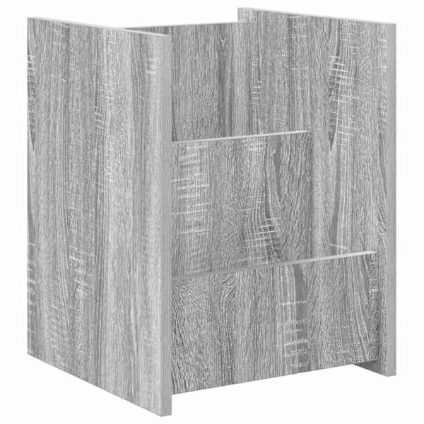 Ajakirja riiul riiuliga Hall Sonoma 35 × 35 × 45 cm Tehispuit