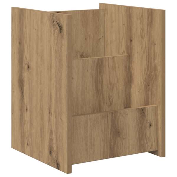 Ajakirja riiul riiuliga Käsitööpuu 35 × 35 × 45 cm Tehispuit
