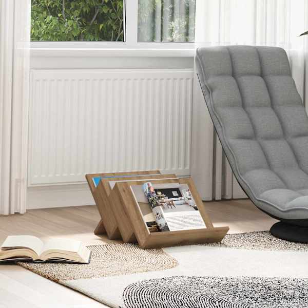 Ajakirja riiul riiuliga Käsitööpuu 53 × 40 × 28,5 cm Tehispuit