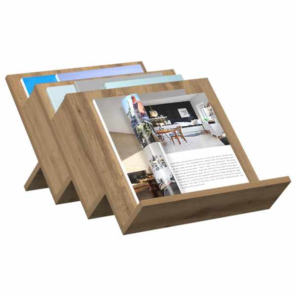 Ajakirja riiul riiuliga Käsitööpuu 53 × 40 × 28,5 cm Tehispuit