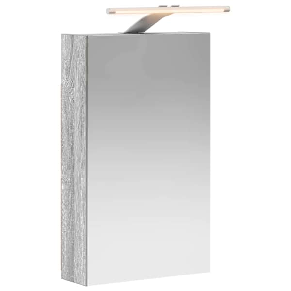 Vannitoa peeglikapp Hall Sonoma 30 × 10,5 × 50 cm Tehispuit