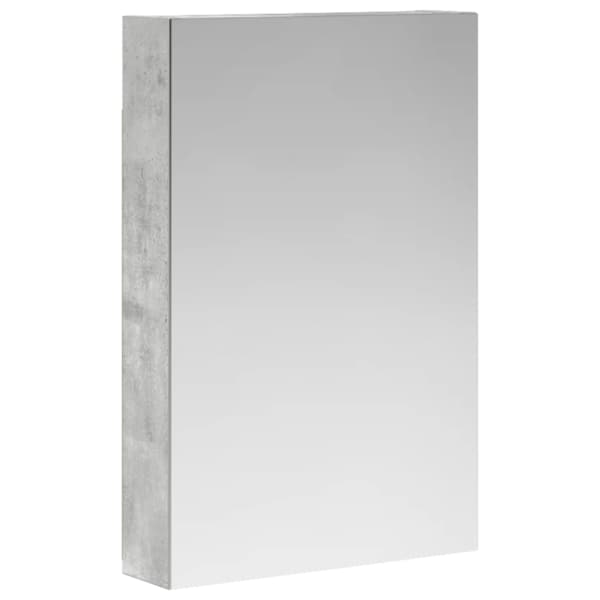 Vannitoa peeglikapp Betoonhall 40 × 10,5 × 60,5 cm Tehispuit
