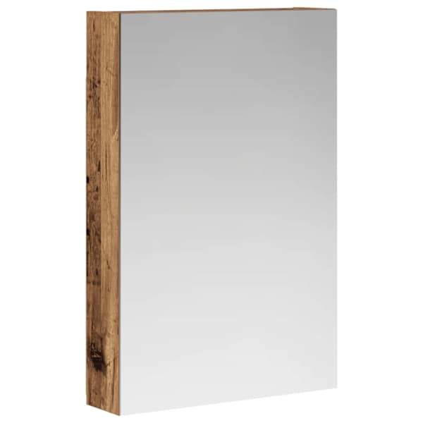 Vannitoa peeglikapp Vana puit 40 × 10,5 × 60,5 cm Tehispuit