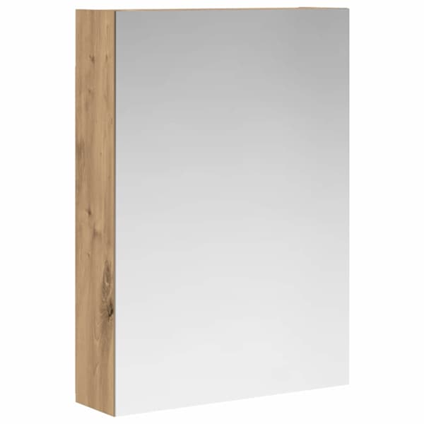 Vannitoa peeglikapp Artisan tamm 50 × 14,5 × 70 cm Tehispuit