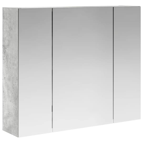 Vannitoa peeglikapp Betoonhall 60 × 14,5 × 50 cm Tehispuit