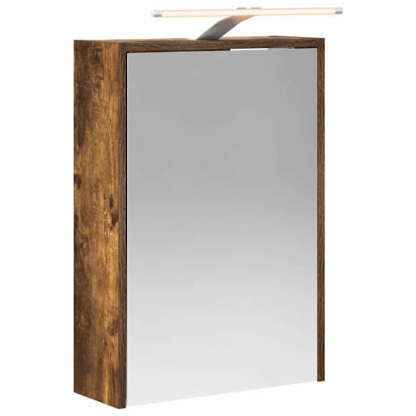 Vannitoa peeglikapp Suitsetatud tamm 43 × 16 × 62.5 cm