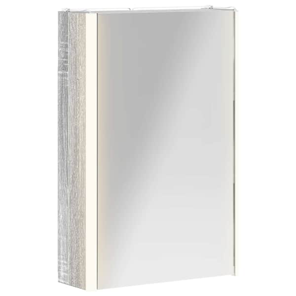 Vannitoa peeglikapp Hall Sonoma 33 × 11,5 × 50 cm Tehispuit