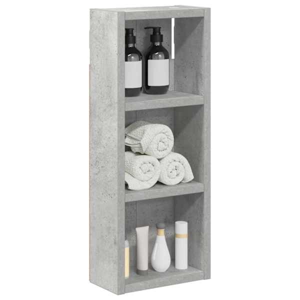 Vannitoa seinakapp BetoonHall 20 × 10 × 50 cm Töödeldud puit