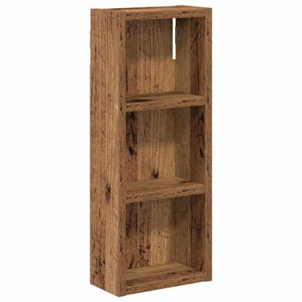 Vannitoa seinakapp Vana puit 20 × 10 × 50 cm Töödeldud puit