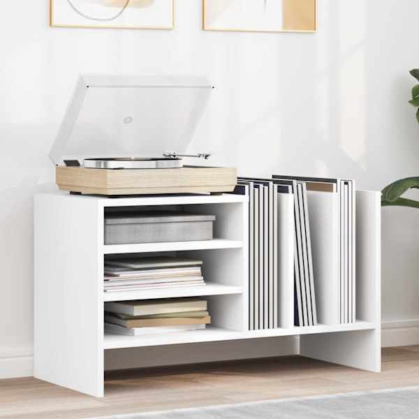 Plaadikapp Valge 78.5 × 35 × 45 cm Tehispuit