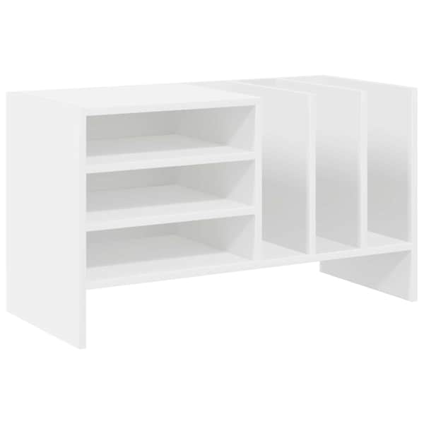 Plaadikapp Valge 78.5 × 35 × 45 cm Tehispuit