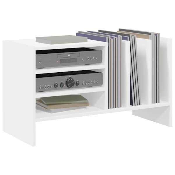 Plaadikapp Valge 78.5 × 35 × 45 cm Tehispuit