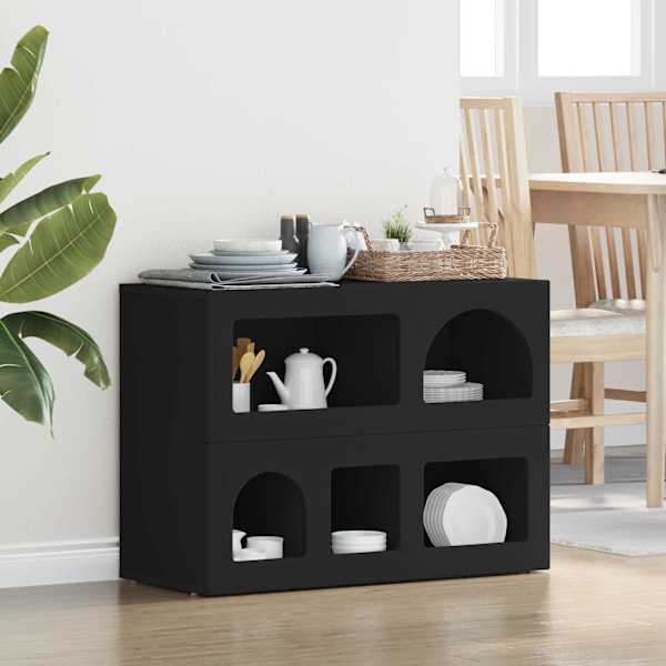 Kõide ELST Must 80.5 × 35 × 59 cm Tehispuit