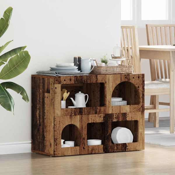 Kõide ELST Vana puit 80.5 × 35 × 59 cm Tehispuit