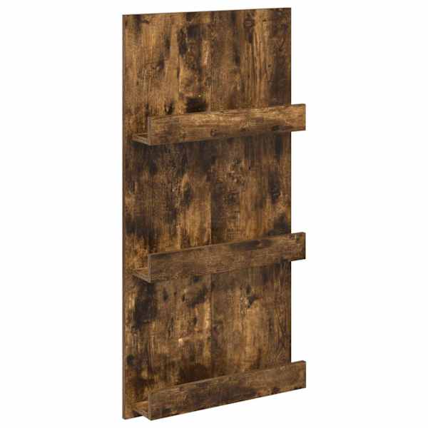 Ajakirja riiul Suitsetatud tamm 51 × 11 × 102 cm Tehispuit