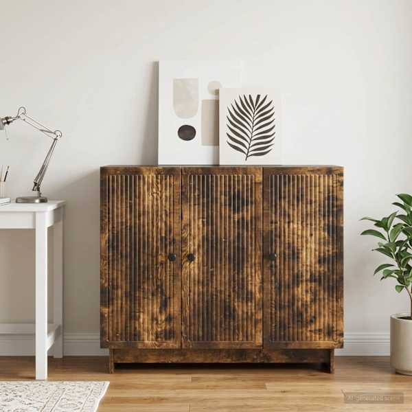 Kõide Suitsutatud tamm 89 × 34,5 × 80 cm Tehispuit