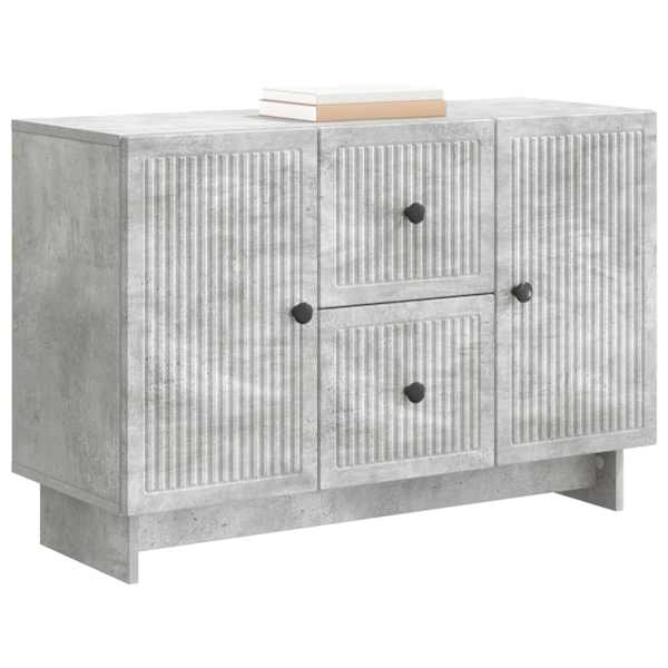 Kõide sahtliga Betoonhall 89 × 34,5 × 60 cm Tehispuit