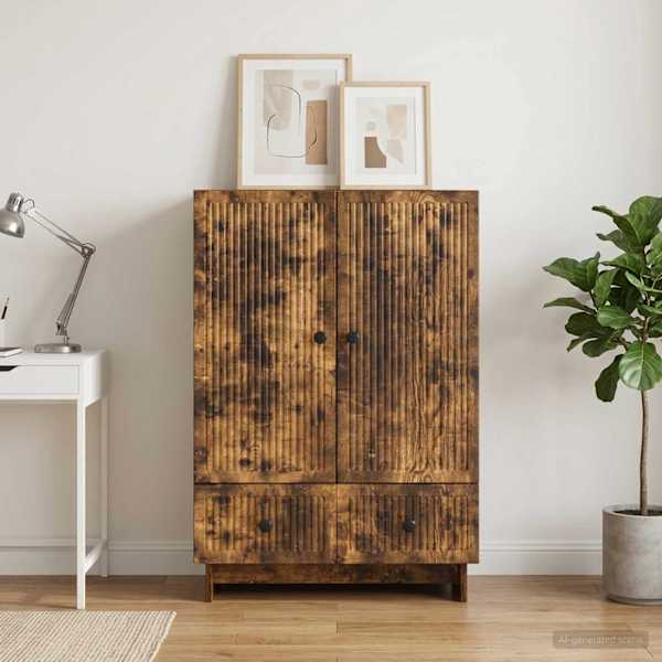 Kõide Suitsetatud Tamm 66 × 34,5 × 95 cm Töödeldud puit