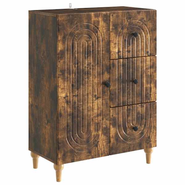 Kõide Suitsutatud tamm 66 × 34,5 × 90 cm Tehispuit