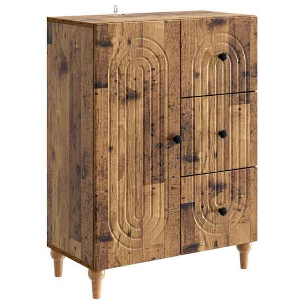 Kõide sahtliga Vana puit 66 × 34,5 × 90 cm Tehispuit