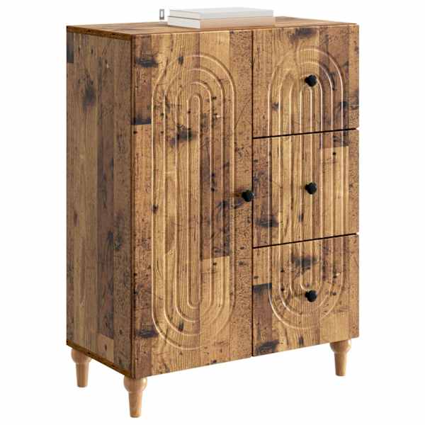 Kõide sahtliga Vana puit 66 × 34,5 × 90 cm Tehispuit