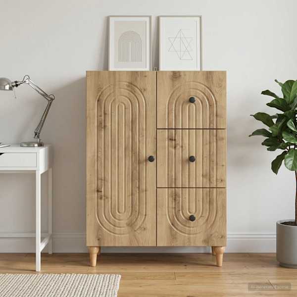 Kõide Artisan tamm 66 × 34,5 × 90 cm Tehispuit