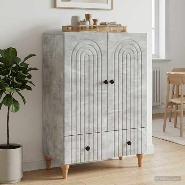 Kõide Betoonhall 66 × 34,5 × 95 cm Tehispuit