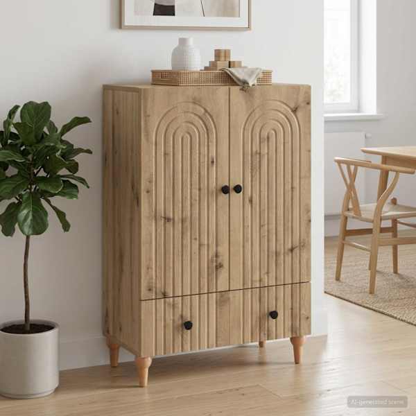 Kõide Artisan tamm 66 × 34,5 × 95 cm Tehispuit