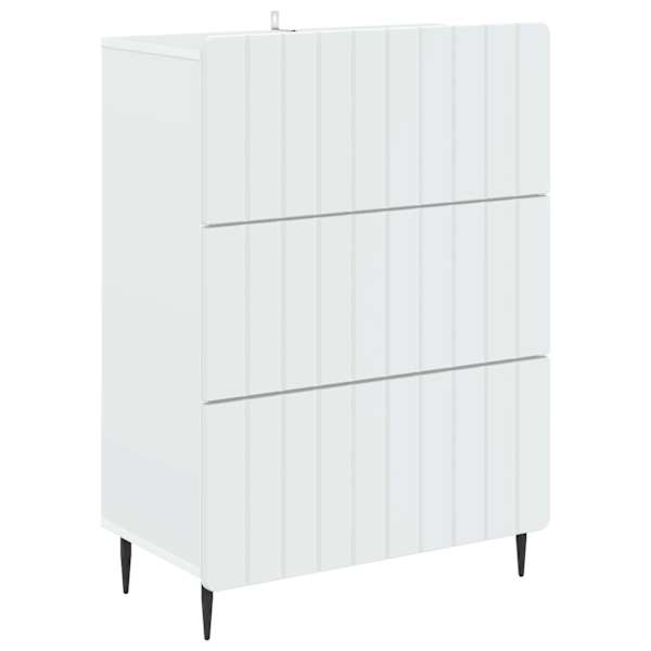 Sahtlibüroo Valge 66 × 34,5 × 92 cm Tehispuit