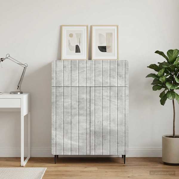Kõide Betoonhall 66 × 34,5 × 92 cm Tehispuit