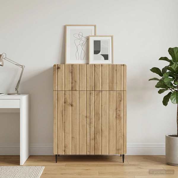 Kõide Artisan tamm 66 × 34,5 × 92 cm Tehispuit