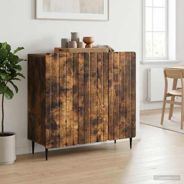 Kõide Suitsutatud tamm 89 × 34,5 × 82 cm Tehispuit