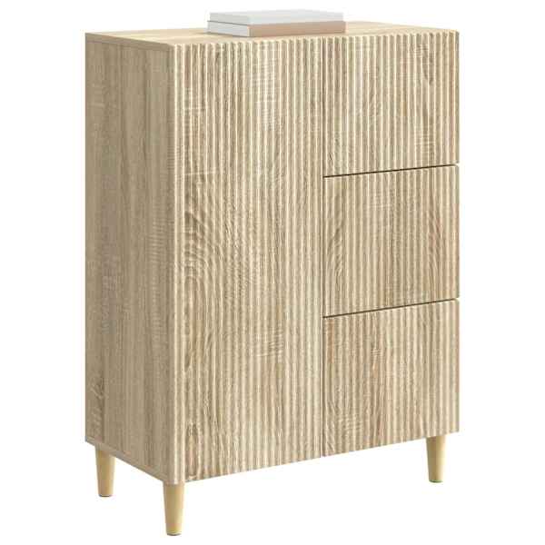 Kõide sahtliga Sonoma tamm 66 × 34,5 × 90 cm Tehispuit