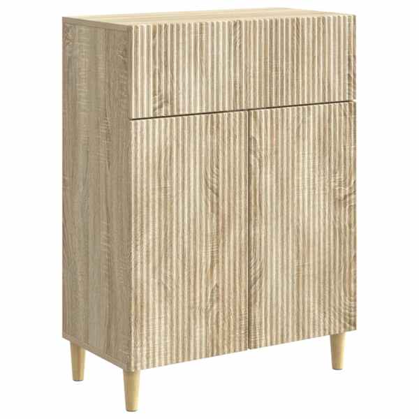 Kõide sahtliga Sonoma tamm 66 × 34,5 × 90 cm Tehispuit