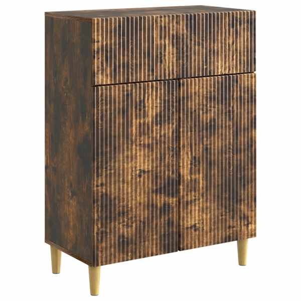 Kõide sahtliga Suitsutatud tamm 66 × 34,5 × 90 cm Tehispuit