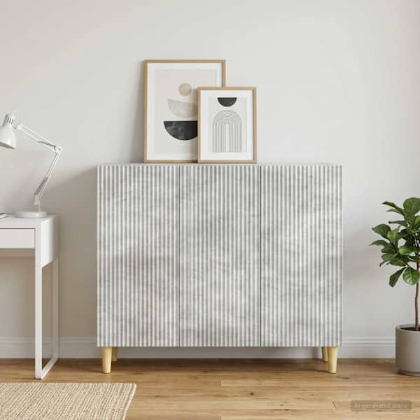 Kõide Betoonhall 89 × 34,5 × 80 cm Tehispuit