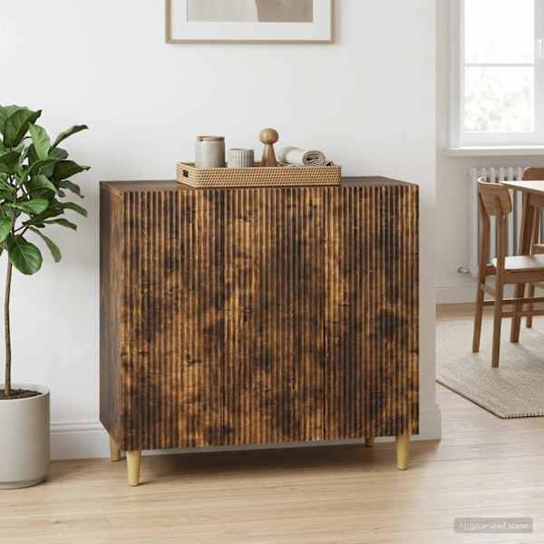 Kõide Suitsutatud tamm 89 × 34,5 × 80 cm Tehispuit