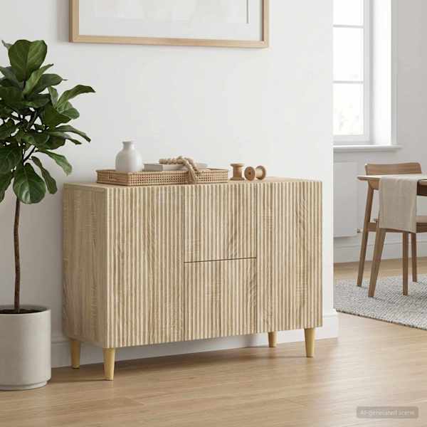 Kõide Sonoma tamm 89 × 34,5 × 60 cm Tehispuit