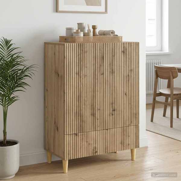 Kõide Artisan tamm 66 × 34,5 × 95 cm Tehispuit