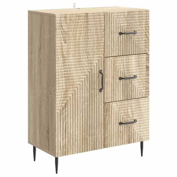Kõide sahtliga Sonoma tamm 66 × 34,5 × 89,5 cm Tehispuit