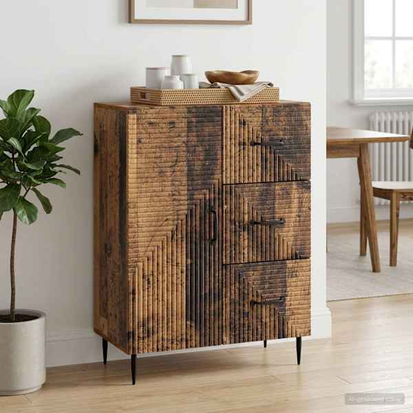 Kõide sahtliga Vana puit 66 × 34,5 × 89,5 cm Tehispuit
