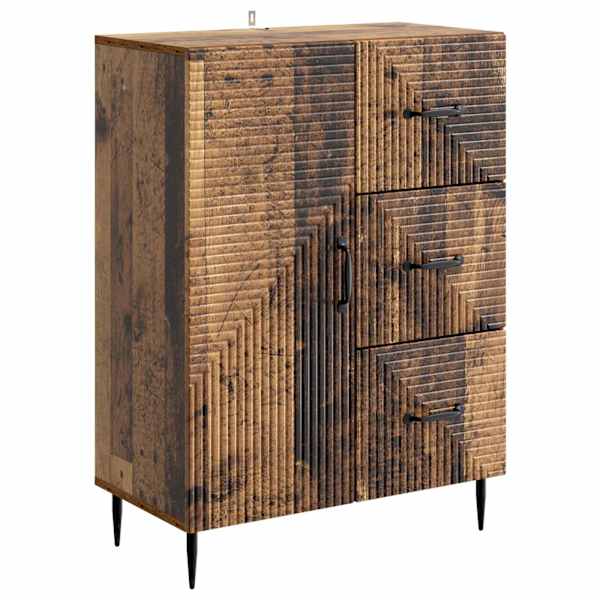 Kõide sahtliga Vana puit 66 × 34,5 × 89,5 cm Tehispuit