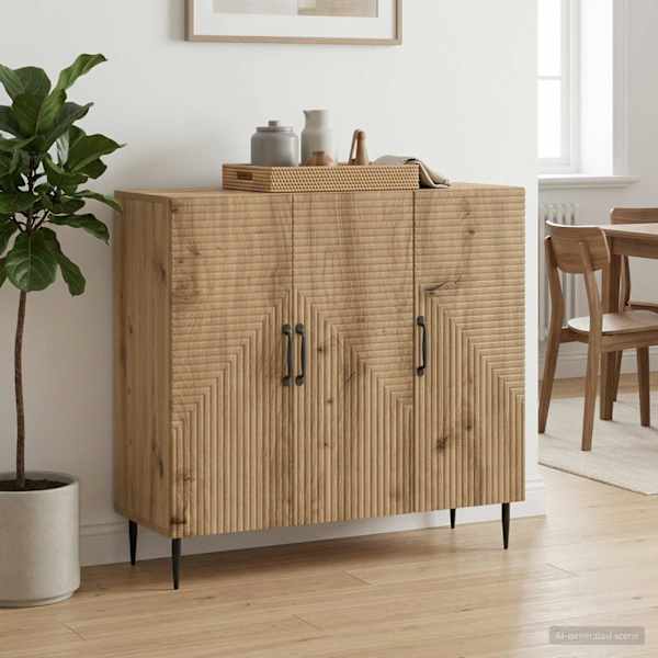 Kõide Artisan tamm 89 × 34,5 × 80 cm Tehispuit