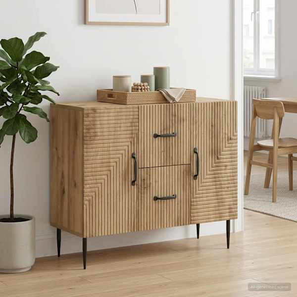 Kõide Artisan tamm 89 × 34,5 × 60 cm Tehispuit