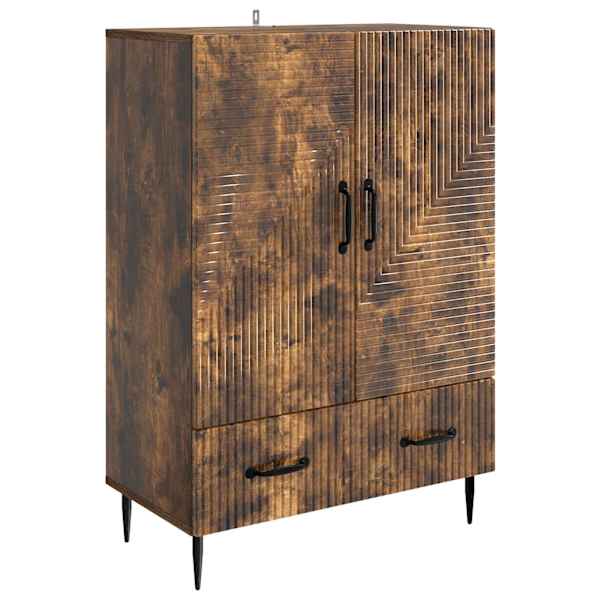 Kõide sahtliga Suitsutatud tamm 66 × 34,5 × 95 cm Tehispuit