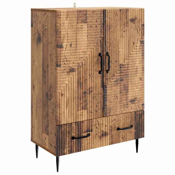 Kõide sahtliga Vana puit 66 × 34,5 × 95 cm Tehispuit