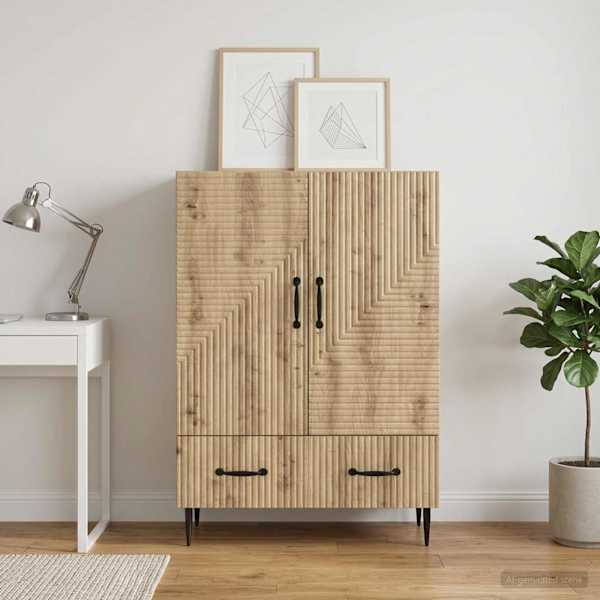 Kõide Artisan tamm 66 × 34,5 × 95 cm Tehispuit