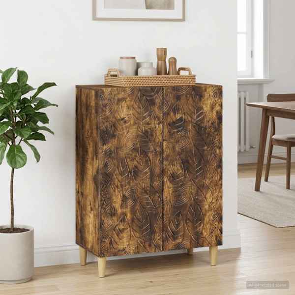 Kõide Suitsutatud tamm 66 × 34,5 × 90 cm Tehispuit