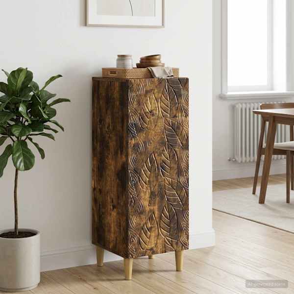 Kõide Suitsutatud tamm 33 × 34,5 × 90 cm Tehispuit